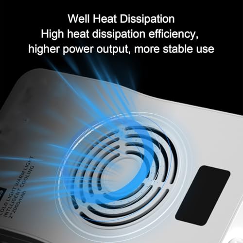 Conférence Lumières Selfies RVB 40W éclairage grand angle 120° rechargeable