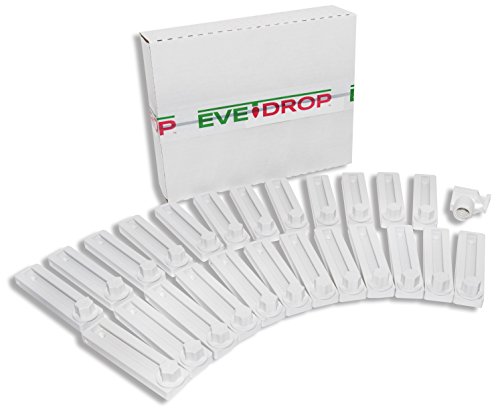 EVE DROP Permanent Christmas Light Hangers 24 kit + Pole Adapter