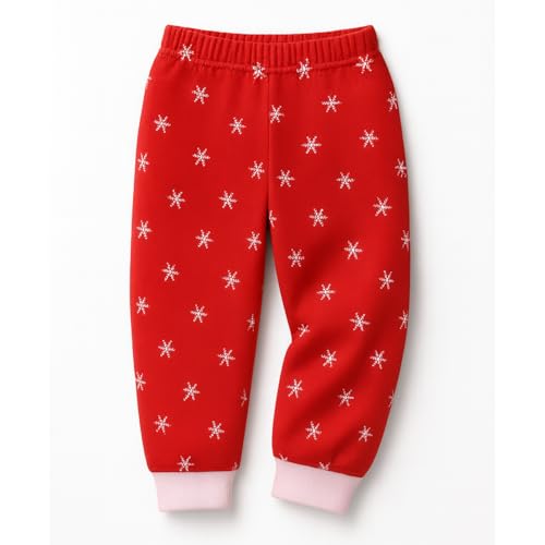 Image of EIO Unisex Cotton Pajama Pants for Boys & Girls Combo Pack | Kids & Baby Soft Sleepwear Pyjamas Combo Pack | Toddler Breathable Nightwear Bottoms