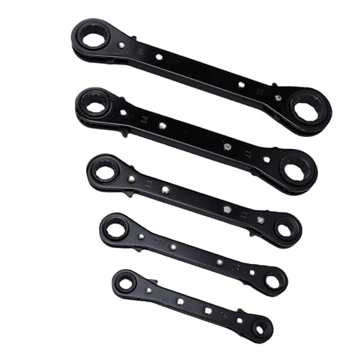 Clé à cliquet bidirectionnelle à 12 pans compacte et réversible