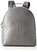Produktbild Trussardi Jeans Damen Harper Backpack Md Tumbled Eco Rucksack, Grau (Anthracite/Gunmetal), 12.5x3x19 centimeters