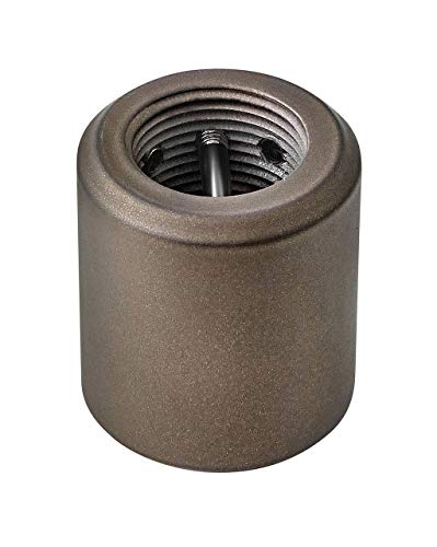 Image of Hinkley Downrod Coupler for Ceiling Fan Down Rods, Metallic Matte Bronze | Universal Fit 1 inch Diameter, Combine Two Down Rods to Adjust the Height of Your Ceiling Fan to Fit Your Space