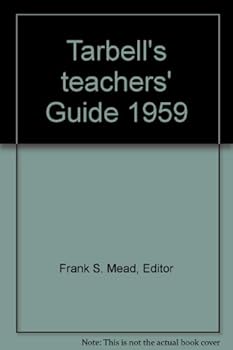 Hardcover Tarbell's Teachers' Guide to the International Bible Lessons for 1959 Book