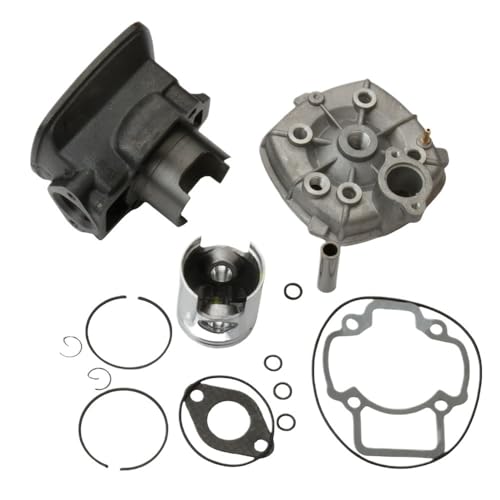 Kit de cilindro 70cc Nrg50 culata 47mm 12mm para Nrg Extreme Mc2 Zip Sp 50cc 3