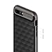 Caseology Parallax for Apple iPhone 8 Plus Case (2017) / for iPhone 7 Plus Case (2016) - Award Winning Design - Black/Warm Gray