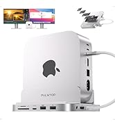 Amazon | PULWTOP 9 in 1 USB C ハブ Mac Mini M4/ M4 Pro 2024用