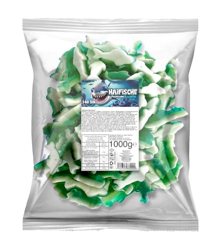 Capico Haifische Fruchtgummi (1000g) im Beutel, Halal