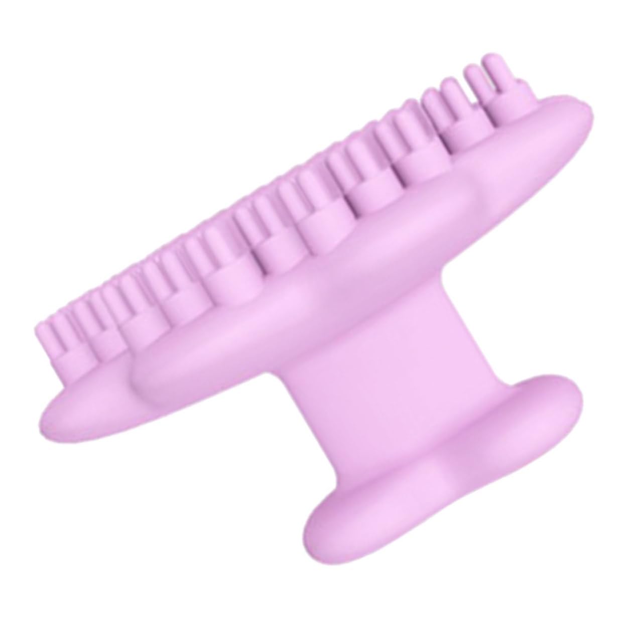 WOFASHPURET Silicone Facial Scrubber for Adults Soft Manual Face Wash Brush Deep Cleansing for Pore Cleaning and Blackhead Removal