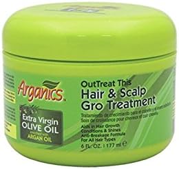Arganics Outtreat This Hair and Scalp Gro Treatment, 6 Ounce