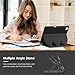 VIKESI Case for iPad iPad Pro 13-inch M5 or M4 Released in 2025 or 2024,Multiple Angles Magnetic Stand Cover,Shockproof Soft Back,Pencil Holder,and Auto Sleep/Wake,Black