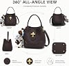 Anuncio patrocinado: Estás viendo este anuncio según la relevancia del producto para tu búsqueda. Deja comentarios sobre el anuncio. Bolso de mano mini de asa superior para mujer, bolso cruzado de hombro de cuero PU con correa ajustable, cartera de moda para uso diario 8