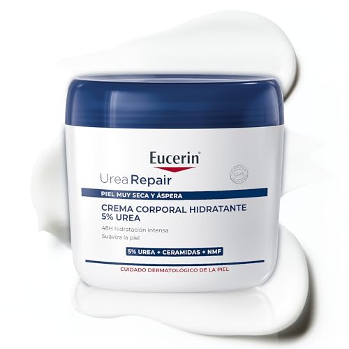 Alivia la piel seca y áspera con esta crema hidratante de urea. Nutre en profundidad con ceramidas y urea para una hidratación de 48 horas. Suaviza el picor y restaura la barrera cutánea. Piel visiblemente más tersa y protegida.