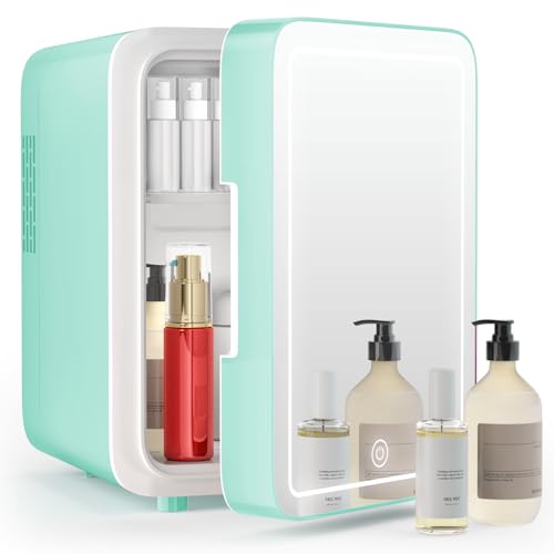 Image of CUTIEWORLD Makeup Fridge for Cosmetics, Skin Care and Food