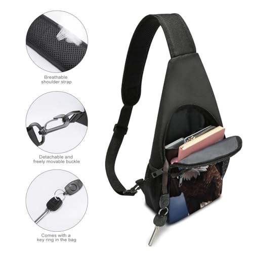 Bolso sling pequeño unisex para senderismo y ciclismo miniatura 3