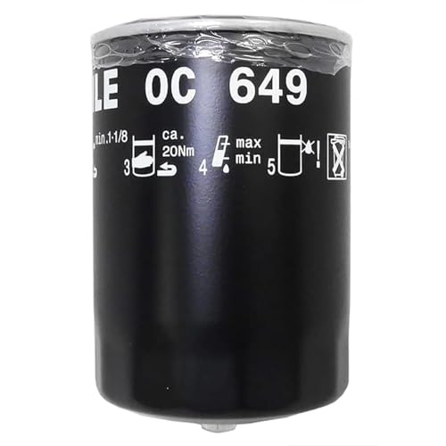 マーレ (Mahle) オイルフィルター 日野 トヨタ ダイハツ車用 外径102mm 高さ149mm ネジ径1-16UNF OC 649