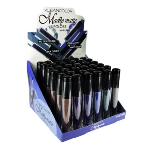 Buy KLEANCOLOR Madly Matte Lip Gloss Display Case Set 36 pieces LG1816 Online at Low Prices in
