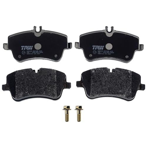 TRW GDB1413 Pastillas de Freno Juego de 4 para Mercedes-Benz Clase C (W203) 2000-2007 Eje Delantero y Otros Vehículos