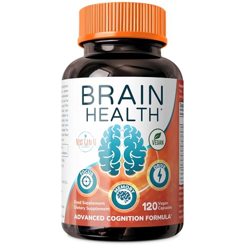 Brain Supplement - 120 Vegan Capsules - Dietary Nootropic May Help Memory,...