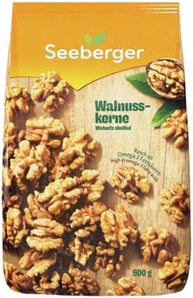 Seeberger Walnusskerne, Walnüsse ohne Schale, ohne Zusatzstoffe (1 x 500 g)