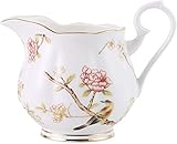 1. Botto redondo, fácil de limpiar, sin manchas ocultas; La boquilla invertida curva puede separar fácilmente la espuma y el líquido, lo que lo ayuda a hacer arte de leche personalizado pero perfecto, Cappuccino para espresso, niños e invitados.