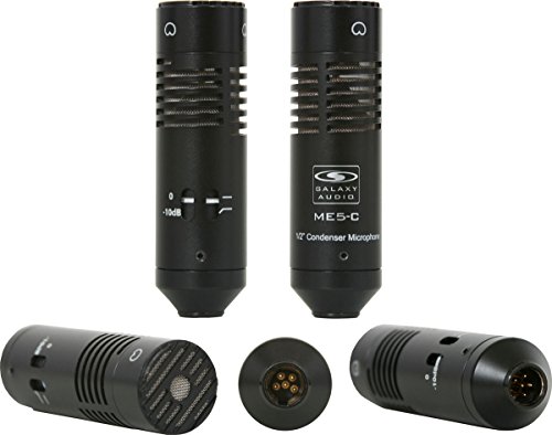 Galaxy Audio Cbm562d Dual Carbon Boom Microphone with 62" Fl