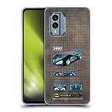 Head Case Designs sous Licence Officielle Batman DC Comics Film de 1997 Histoire de la Batmobile Coque en Gel Doux Compatible avec Nokia X30