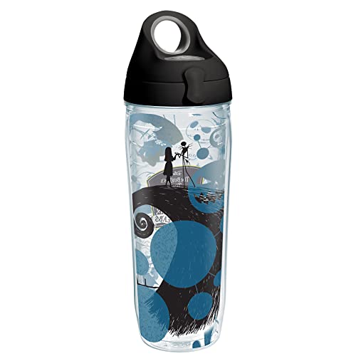 Tervis Disney Nightmare Before Christmas 25th Anniversary Made in USA Double Walled Insulated Tumbler Travel Cup Keeps Drinks Cold & Hot, 24oz Water Bottle, Classic