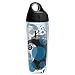 Tervis 1297821 Disney - Nightmare Before Christmas 25th Anniversary Insulated Tumbler with Wrap and Black with Gray Lid, 24oz Water Bottle, Clear