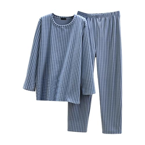 Pyjama homme ample à carreaux pour vos moments de détente