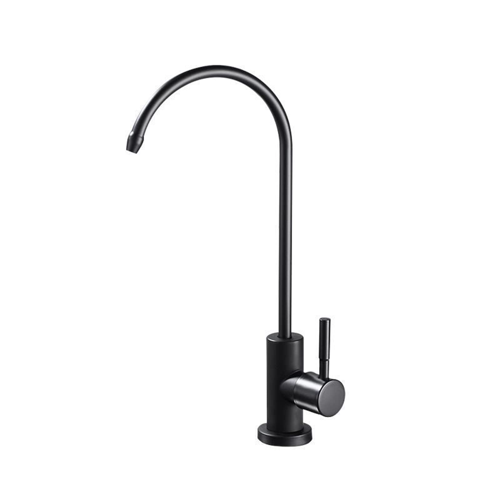 Robinet de filtre à eau cuisine élimine impuretés col de cygne