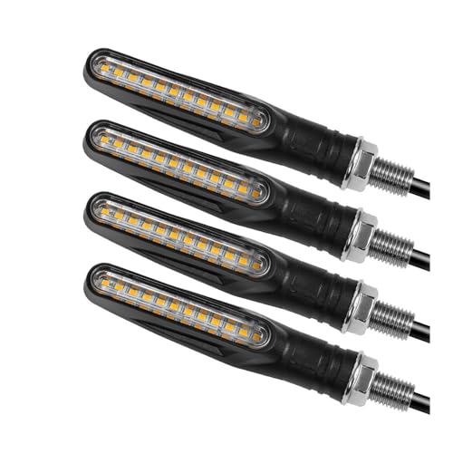 LED Clignotant Moto 12V : Équipez vos Feux de Queue avec l'Effet Eau Courante