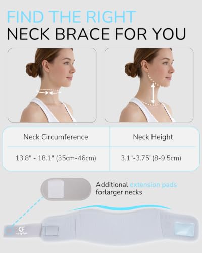 Cozyfun Ice Silk Foam Neck Brace