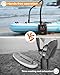 tinams 20PSI High-Pressure Electric SUP Pump, 12V Car-Powered Auto Shut-Off Air Pump, Ultra-Lightweight for Paddle Boards, Kayaks & Inflatables (12V DC 20PSI)