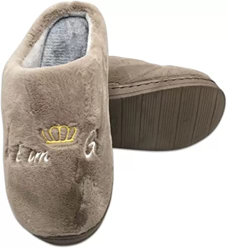 Image of INFISPACE Men and Women Winter Flip Flops Carpet Slippers for Bedrooms House Slippers