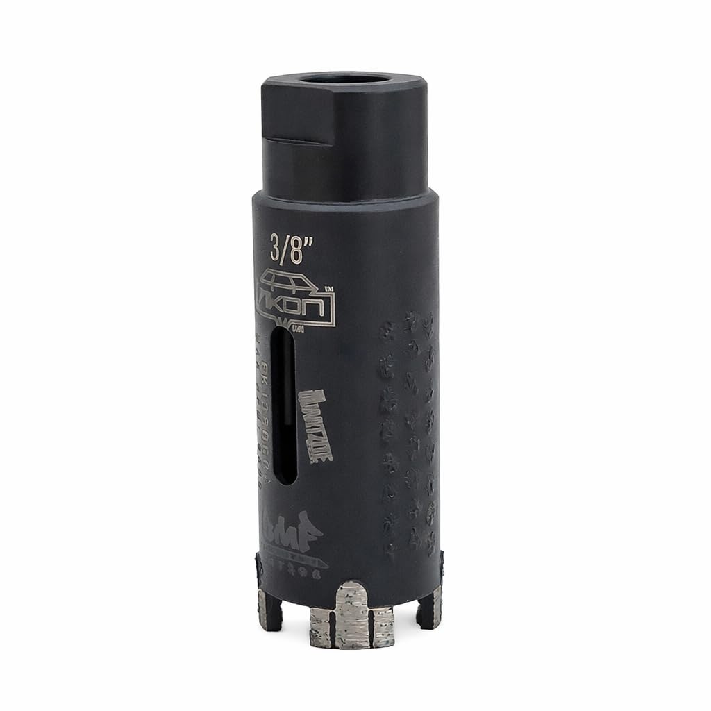 STINGER™Quartzite Core Bits – High-Performance Drilling for Quartzite, Marble, Granite & Stone – Vacuum Brazed Diamond – 5/8”-11 Thread (Diameter: 1.25, 1-1/4").