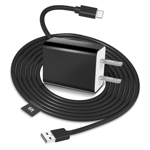 Replacement Charger for All-New Kindle Tablets, Kindle Paperwhite 11th 12th, Colosoft, Scribe, Fire Max 11, Kindle 11th, Fire HD 7 8 10 Plus/Kids/Kids Pro 2020-2024 with 6FT USB C Cable