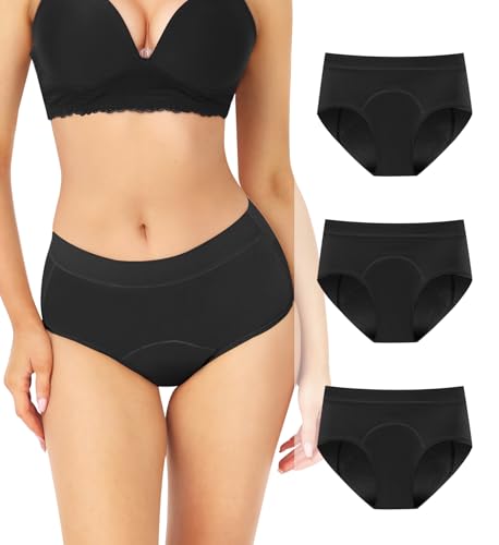 Image of Incontinence Underwear for Women Heavy Flow, Leak-Proof Panties High Waist