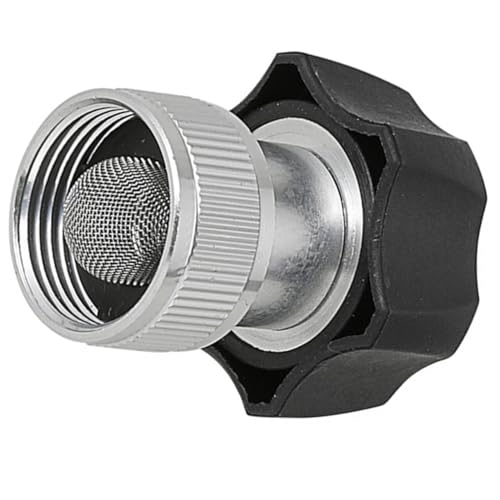 LESHOW 1 Piece Aluminium Electric Pressure Washer Coupler and Garden Hose Adapter 3/4 Inch Metal Connection Fitting