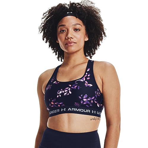 Image of Under Armour Cross-Back Mid Impact Bra
