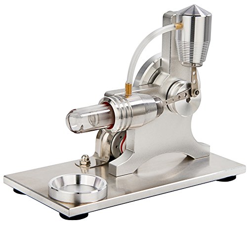 Sunnytech Hot Air Stirling Engine Motor Model Educational Toy Electricity Generator Colorful Led Sc (Sc005) #TOP2
