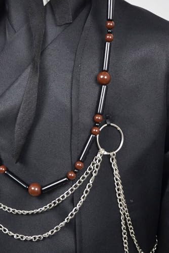 Sajα Boys Jinus Cosplay Kpops Demons Huntrxes Costume Stage Performance Outfit Grown Robe Halloween Mens Attire Hat4