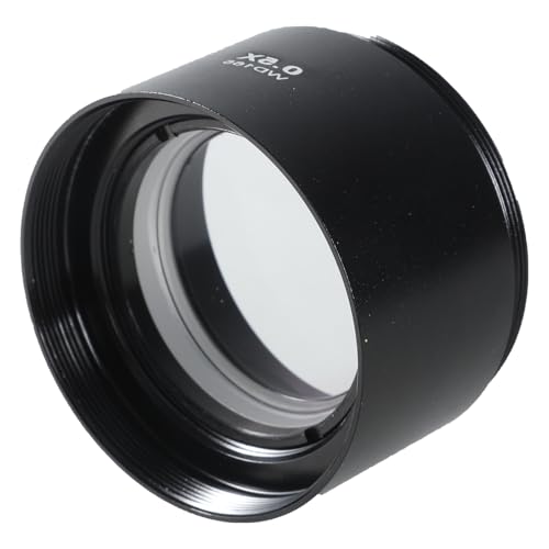 Vetro industriale del microscopio della lente dellobiettivo lega di macchina fotografica del alluminio