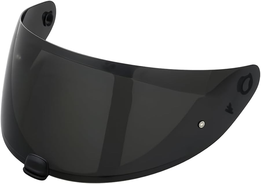 Replacement Helmet Visor for HJC I10, I70, HJ-31 Waterproof, UV Protection, Anti-Scratch, Wearproof Shield, Universal Face Shield Accessories (Dark Black)