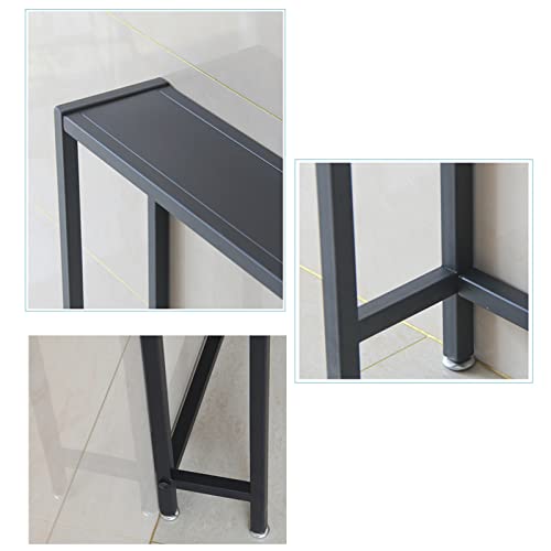 Mesa consola estrecha para decorar un pasillo largo o colocar detrás del sofá 8