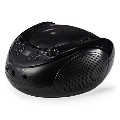 ONN Portable CD Boombox with AM/FM Radio