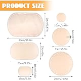 Zoom IMG-1 6 pezzi base cesto uncinetto Zoom IMG-1 6 pezzi base cesto uncinetto