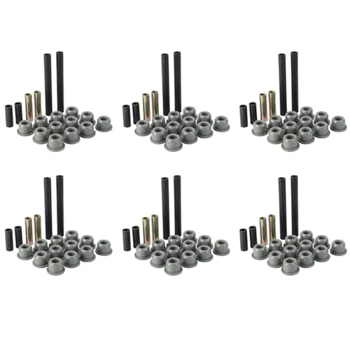 Kit manguitos buje brazo control superior delantero para Club Car Precedent resorte inferior 6 uds