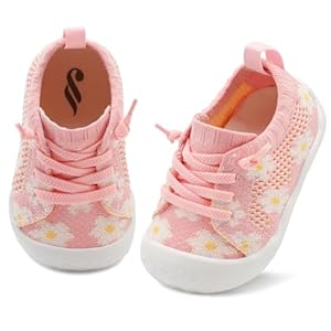 JIASUQI Baby Shoes for Toddler Boys Girls Sneakers Slip on Walking Shoes for Babies