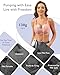 Breast Pump Hands Free K3 Updated, Wearable Breastfeeding Pump with Soft Double-Seal Flange, 1800mAh Long Battery Life & LED Display, 3 Modes & 9 Levels Electric Breast Pumps Portable,15-24mm
