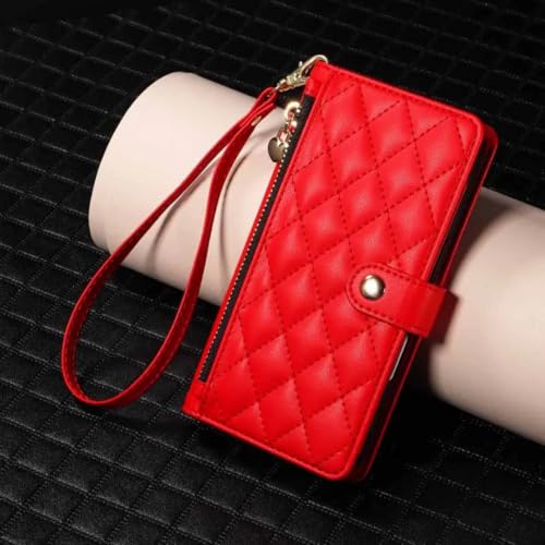 RNOZX For iPhone 16 Plus�p�P�[�X �W�b�p�[�t���t���b�v�E�H���b�g ���U�[�J�o�[�iFor iPhone 16 Plus/I4�p - ���b�h�j
